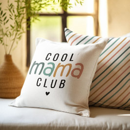 Fun Cool Mama Club, Mama Geschenk Kissen