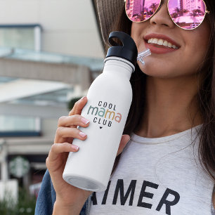 Fun Cool Mama Club, Mama Geschenk Trinkflasche