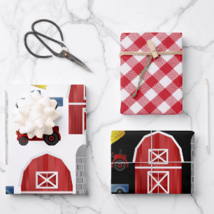Fun Country Farm Geschenkpapier Set