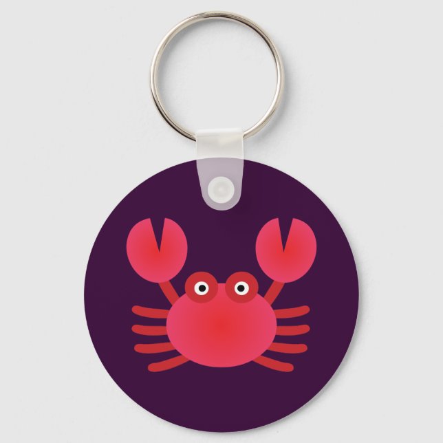 Fun Crab Schlüsselanhänger (Vorderseite)