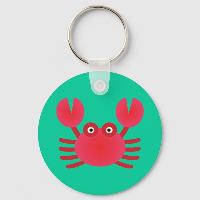 Fun Crab Schlüsselanhänger (Vorderseite)