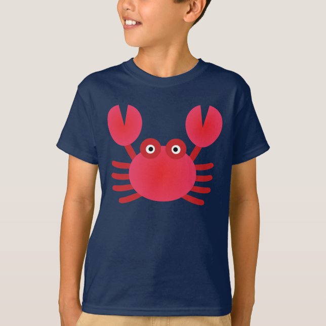 Fun Crab T-Shirt (Vorderseite)