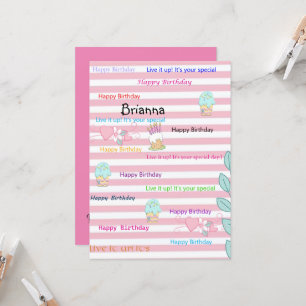 FUN Cupcake Happy Birthday Einladung