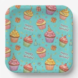 Fun Cupcakes von Natasha Us Pappteller