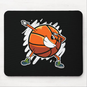 Fun Dabbing Basketball Ball Dab Sports Player Mousepad