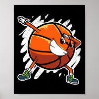 Fun Dabbing Basketball Ball Dab Sports Player