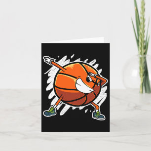 Fun Dabbing Bysketbyll Byll Dab Sports Player Karte