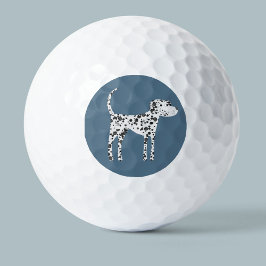 Fun Dalmatiner Dog Golfball