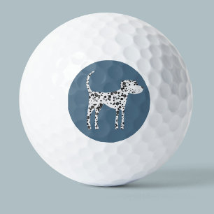 Fun Dalmatiner Dog Golfball