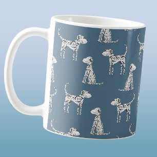 Fun Dalmatiner Dog Muster Kaffeetasse
