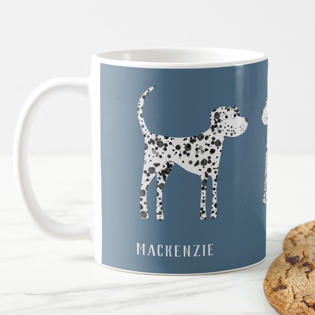 Fun Dalmatiner Dog Personalisiert Kaffeetasse (Von Creator hochgeladen)