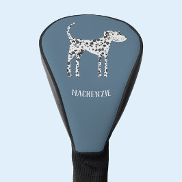 Fun Dalmatiner Personalisierter Golfkoppler Golf Headcover