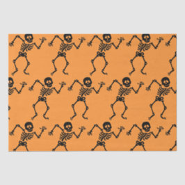 FUN DANCING SKELETON HALLOWEEN Tissue Seidenpapier