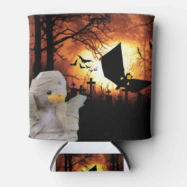 Fun Design für Halloween Dosenkühler (Vorderseite)