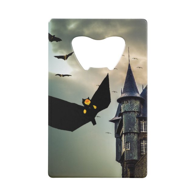 Fun Design für Halloween Geldbeutel Flaschenöffner (Vorderseite)