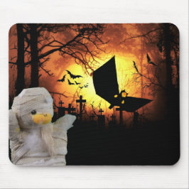 Fun Design für Halloween Mousepad