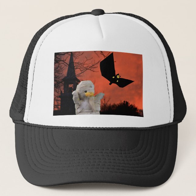 Fun Design für Halloween Truckerkappe (Vorderseite)