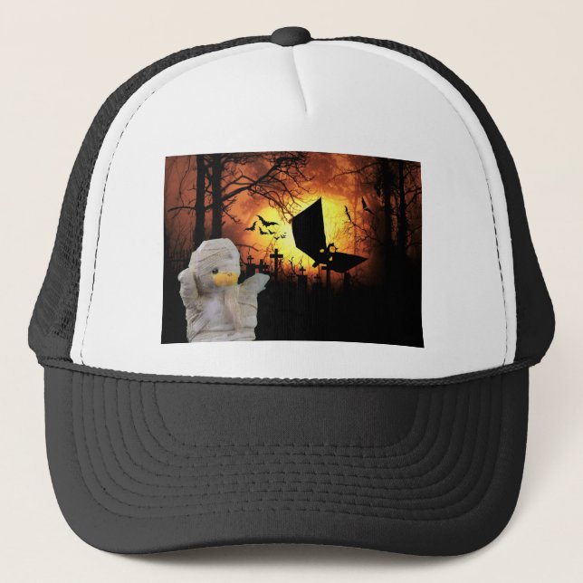 Fun Design für Halloween Truckerkappe (Vorderseite)