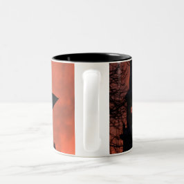 Fun Design für Halloween Zweifarbige Tasse