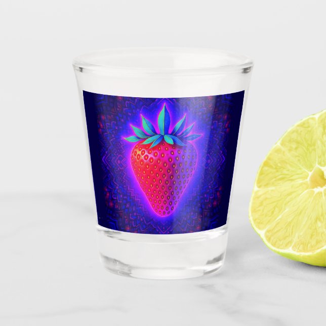 FUN DESSERTS (STRAWBERRY) SCHNAPSGLAS (Vorderseite)