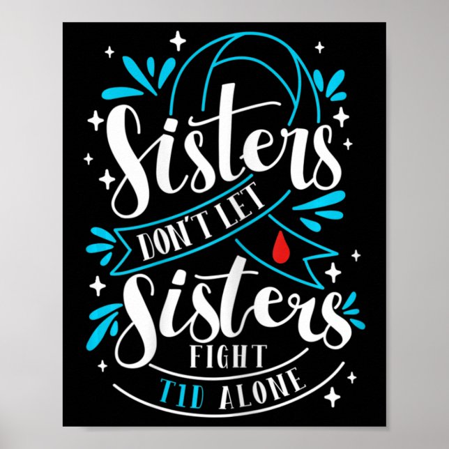 Fun Diabetes Awareness T1D Poster (Vorne)