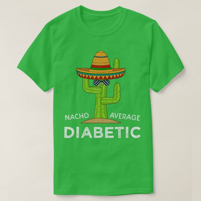 Fun Diabetic Spaß Geschenke Funny Meme Sprichwort  T-Shirt (Design vorne)