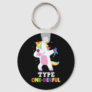 Fun Diabetiker Typ 1 Diabetes T1D Typ 1 Derful U Schlüsselanhänger