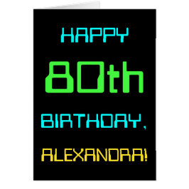 Fun Digital Computing Thema 80. Geburtstag