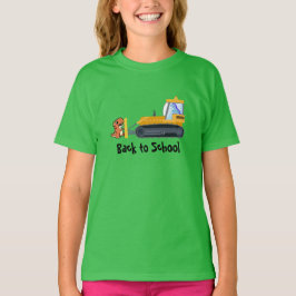 Fun DINO Dinosaurier Traktor Farm School Geburtsta T-Shirt