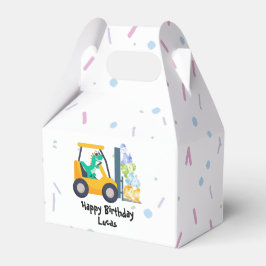 Fun dino Traktor Truck Birthday School Kinder Geschenkschachtel