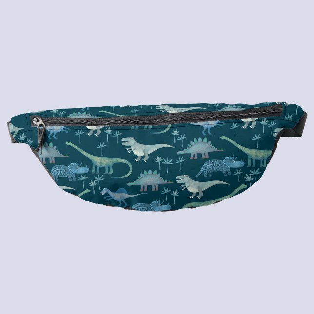 Fun Dinosaur Muster Bauchtasche (Fun dinosaur pattern fanny pack)