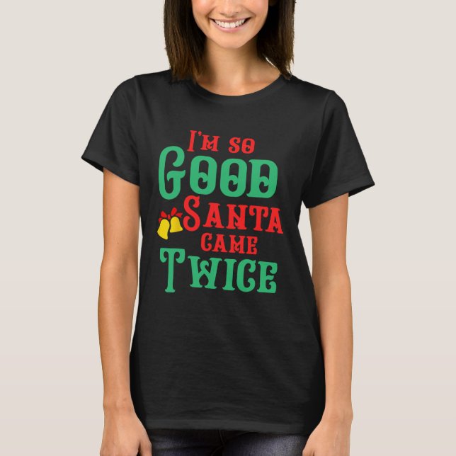 Fun Dirty Naughty Inappropriate Christmas Adult Y  T-Shirt (Vorderseite)
