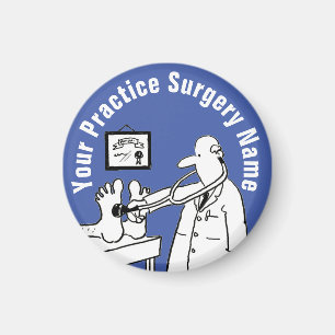 Fun Doctor mit Stethoscope Magnet