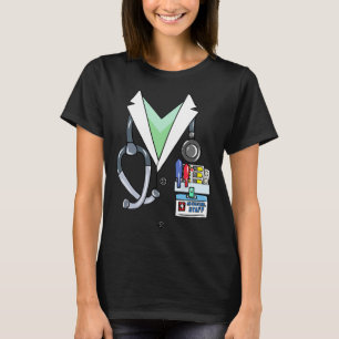 Fun Doctor White Labrador Kostüm Halloween Doktor T-Shirt