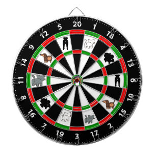 Fun Dog & Cat Hintern Dartscheibe