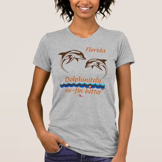 Fun Dolphin Florida Shirt (Vorderseite)