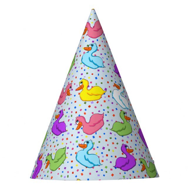 Fun Ducks Party Hats (kein Banner) Partyhütchen (Vorderseite)