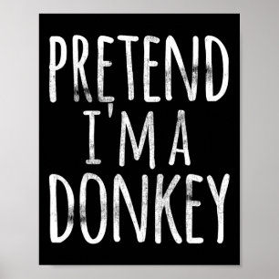 Fun Easy Lazy Halloween, so tun, als wäre ich ein  Poster