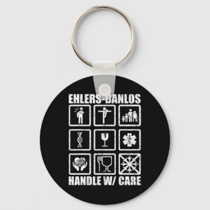 Fun Ehlers Danlos Syndrome Awareness Gift Men Wome Schlüsselanhänger