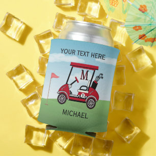 Fun Einzigartiger Name des benutzerdefinierten Gol Dosenkühler