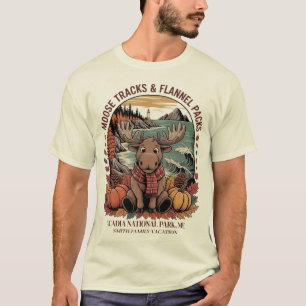 Fun Elch Flannel Custom Fall Shirt Acadia Maine