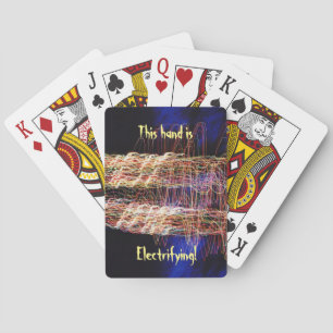 Fun Electric Zapping Playing Cards Spielkarten
