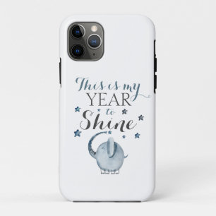 Fun Elephant Dies ist mein Jahr bis Shine Case-Mate iPhone Hülle