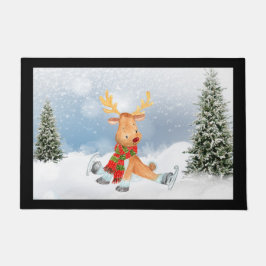 Fun Else Wildlife Christmas Doormat Matte