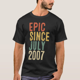 Fun Epic Seit Juli 2007 13. Geburtstag 13. T-Shirt
