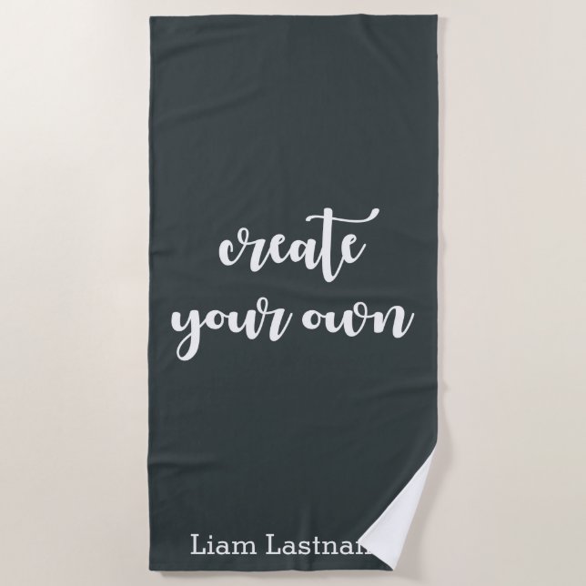 Fun Fab Erstellen Sie Ihr eigenes Badetuch (Vorderseite)