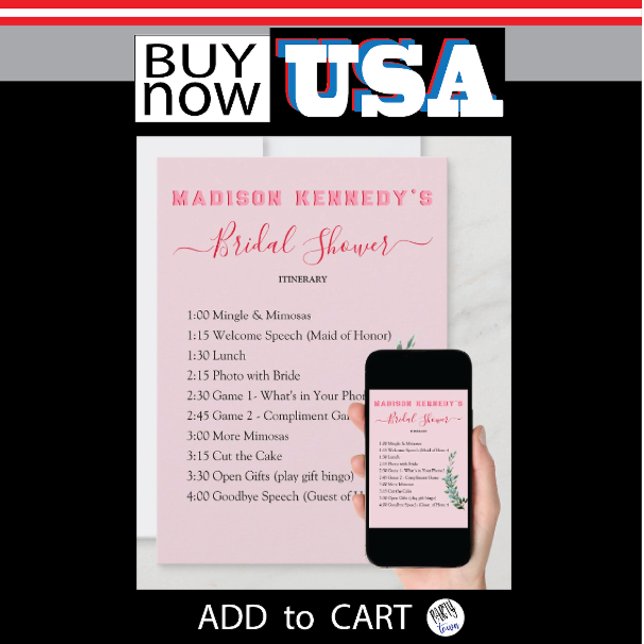 Fun Fab Eukalyptus Brautparty Reiseplan Einladung (unusual unique distinctive cards for bridal shower)