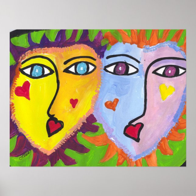 Fun Faces Poster (Vorne)