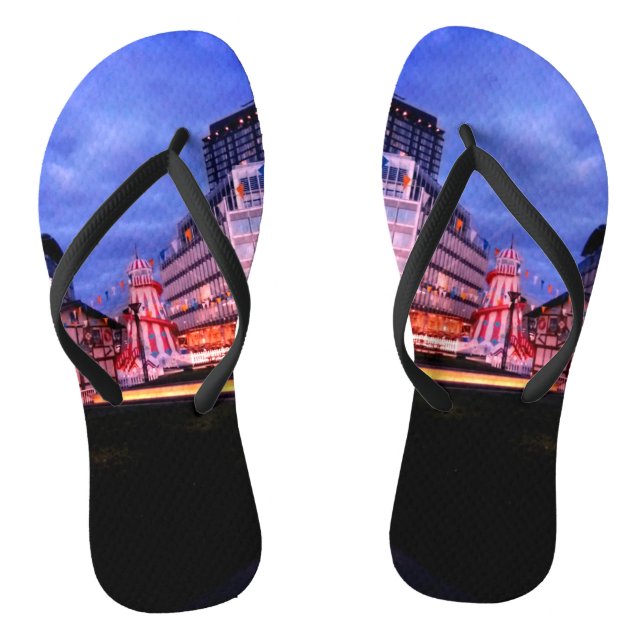 Fun fair flip flops (Fußbett)