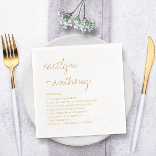 Fun Fakten über die neuerdings moderne Hochzeit Servietten Mit Folie